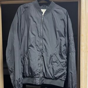 H&M Men's Black Bomber Jacket